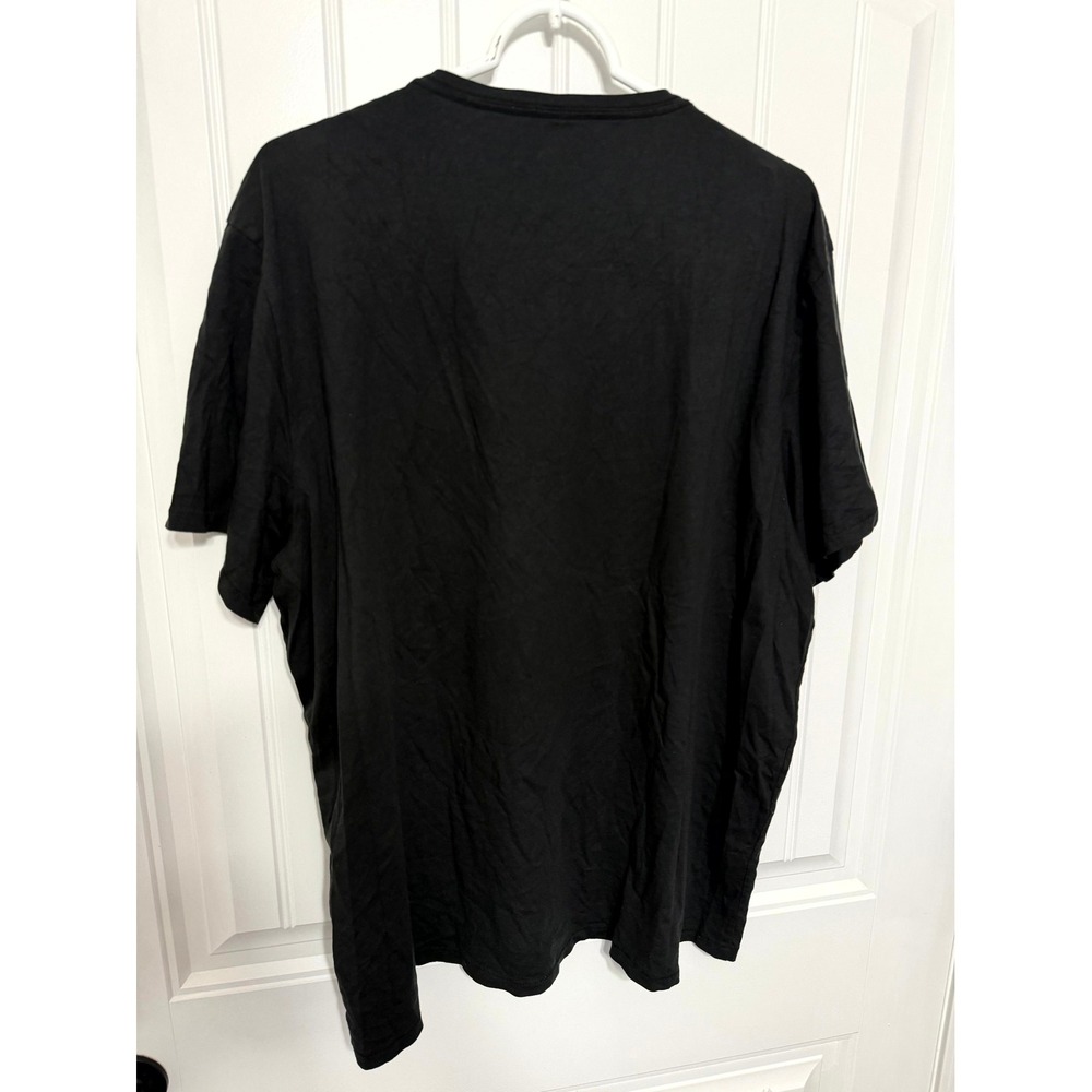 Bonobos Henley Shirt Mens XXL Black Short Sleeve Pima Cotton Blend Standard Fit - Picture 3 of 6